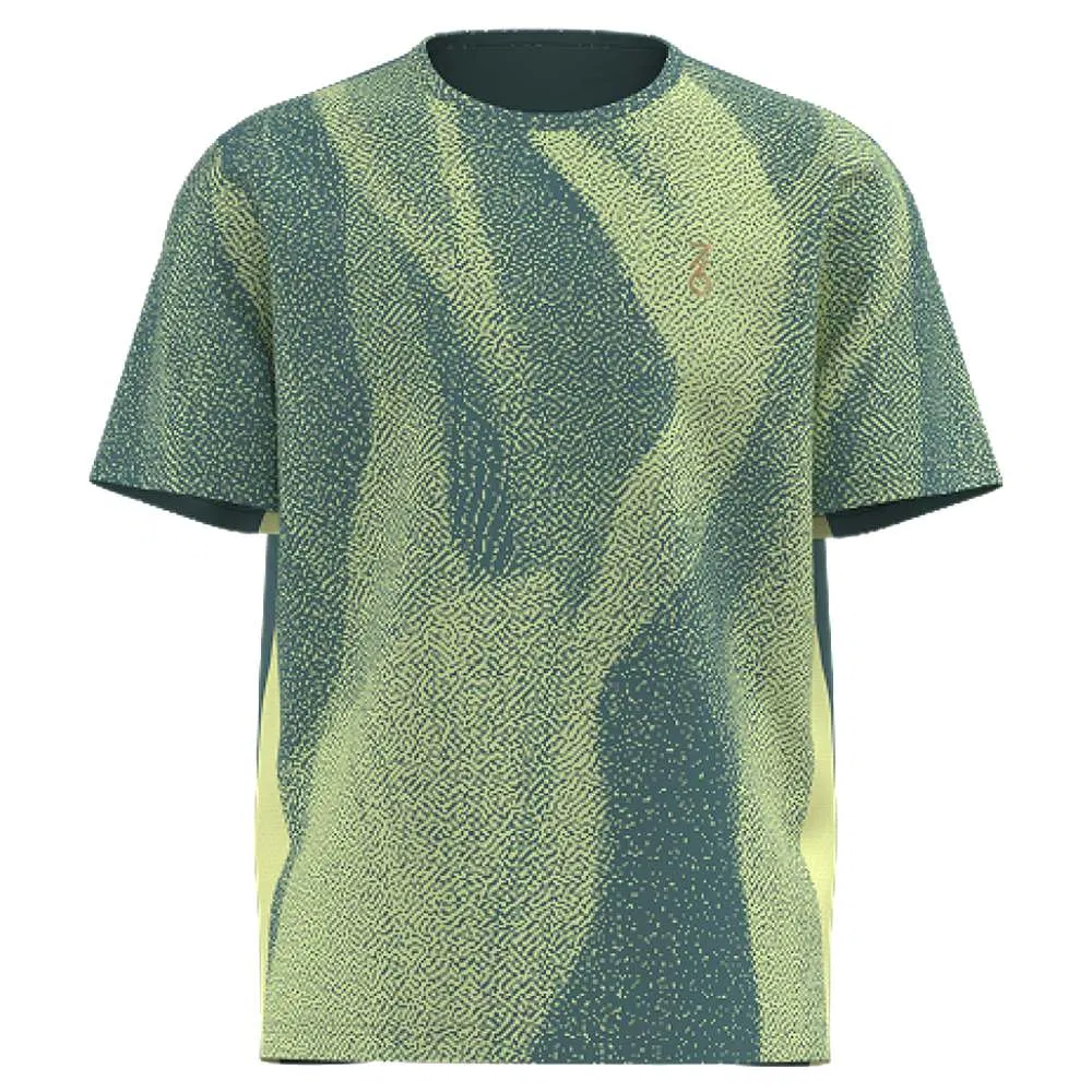 7/6 DEN T-SHIRT 2.0 "SPARKLE HYDRO PRINT" Футболка теннисная Голубой