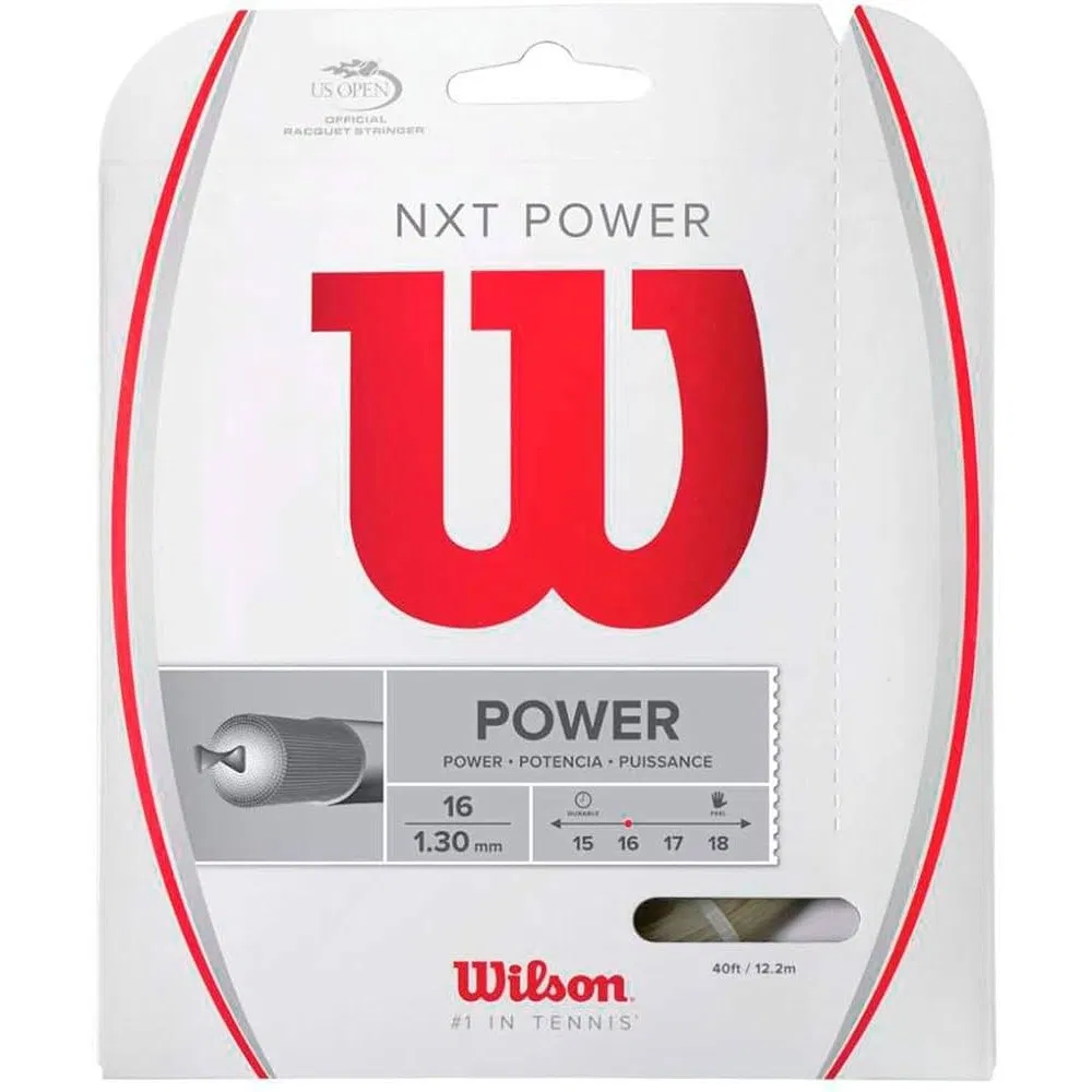 Wilson NXT POWER 16 Теннисная струна 12м