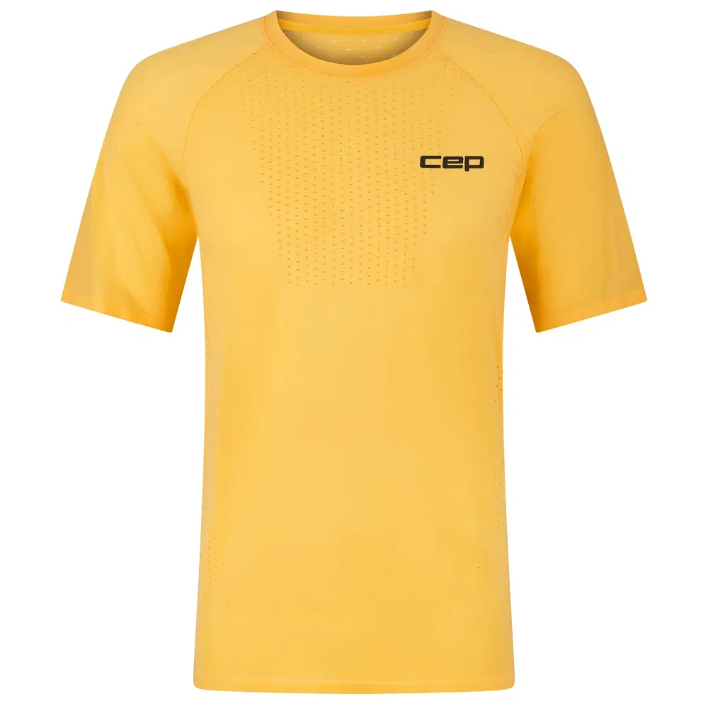 CEP ULTRALIGHT SHORT SLEEVE SHIRT Футболка беговая Желтый