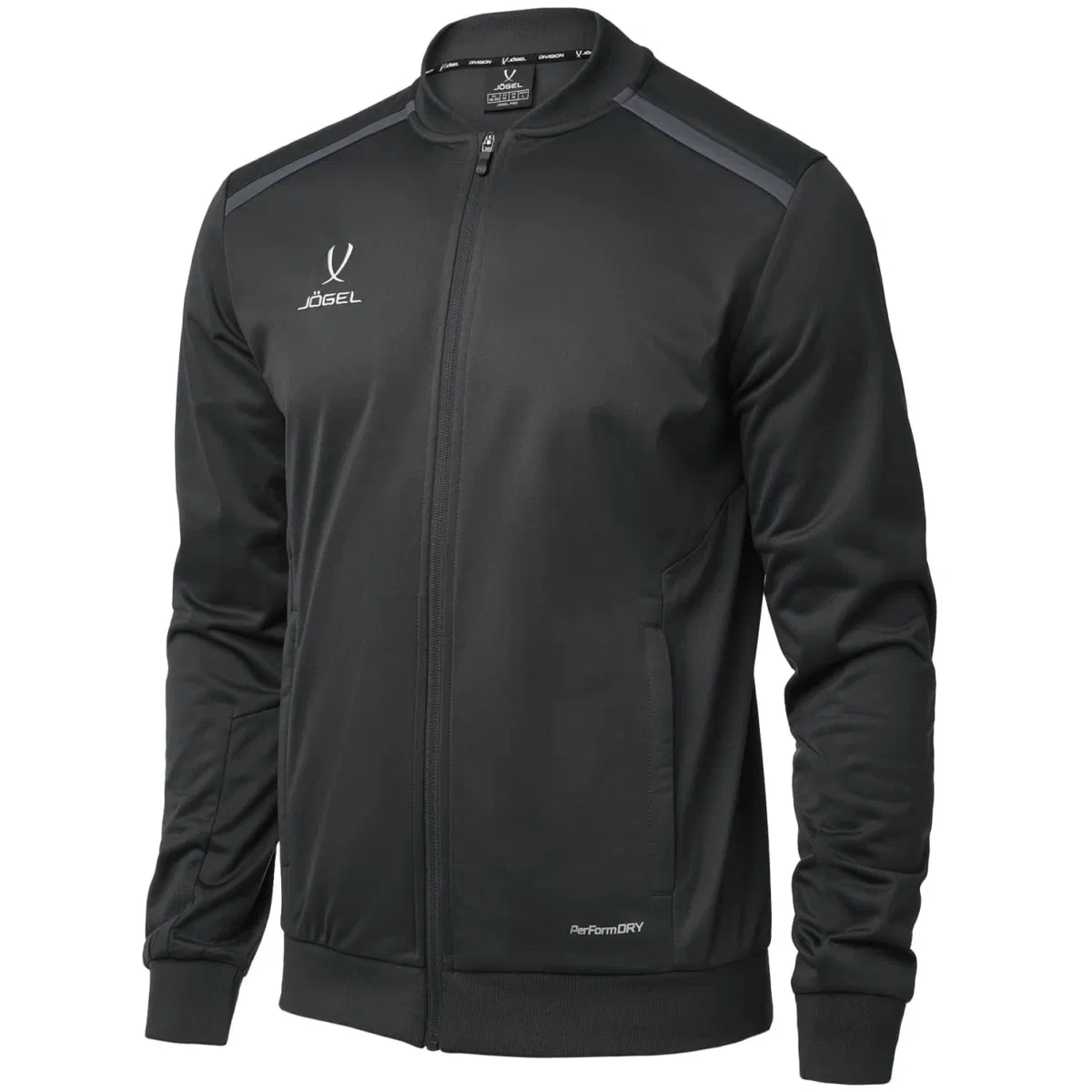 Jögel DIVISION PERFORMDRY PRE-MATCH KNIT JACKET Олимпийка Черный