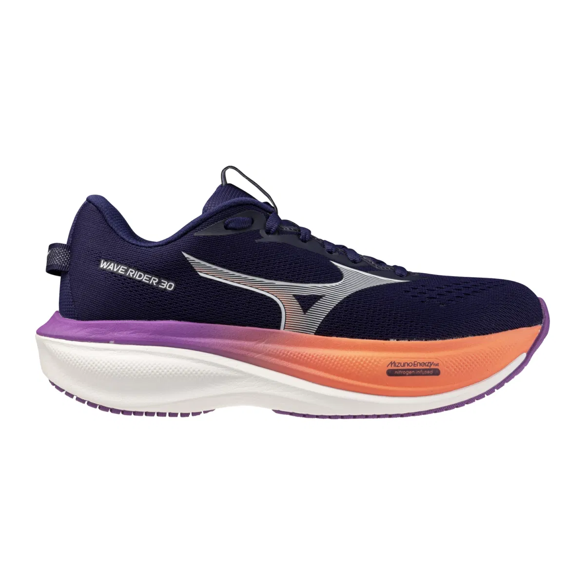 Mizuno WAVE RIDER 30 (W) Кроссовки беговые женские Темно-синий