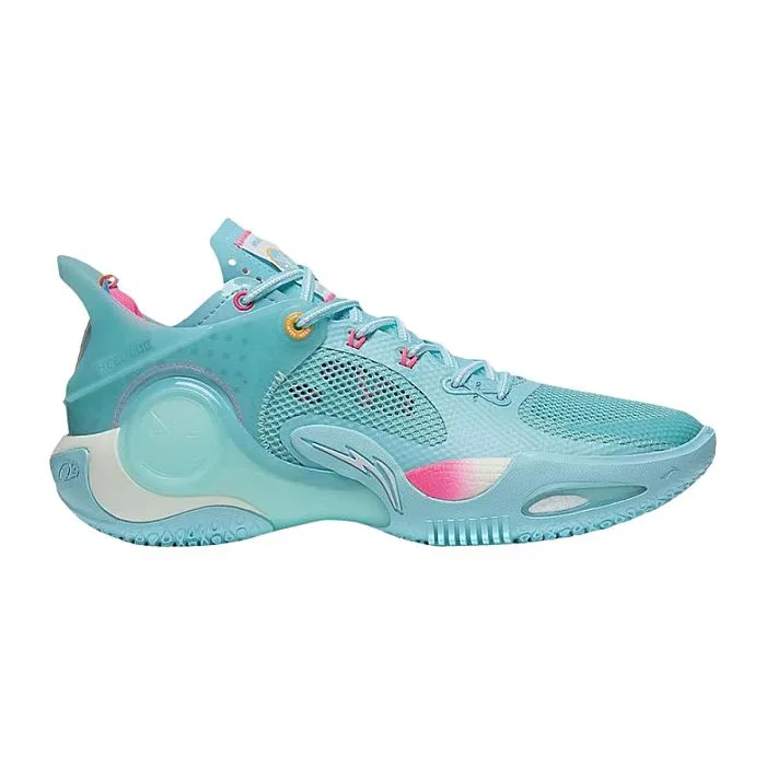 Li-Ning WADE FISSION 8 "MIAMI" Кроссовки баскетбольные Голубой/Розовый