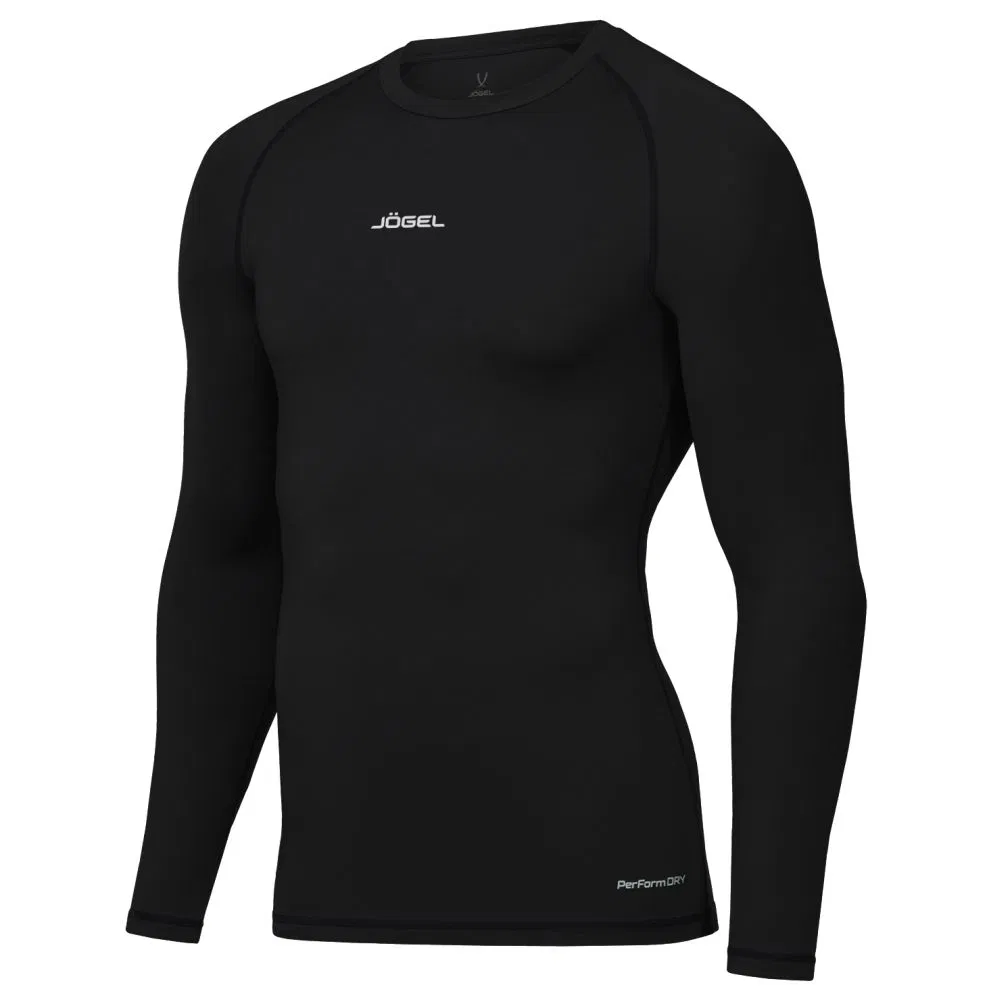 Jögel CAMP PERFORMDRY BASELAYER LS TEE Футболка компрессионная с длинным рукавом Черный