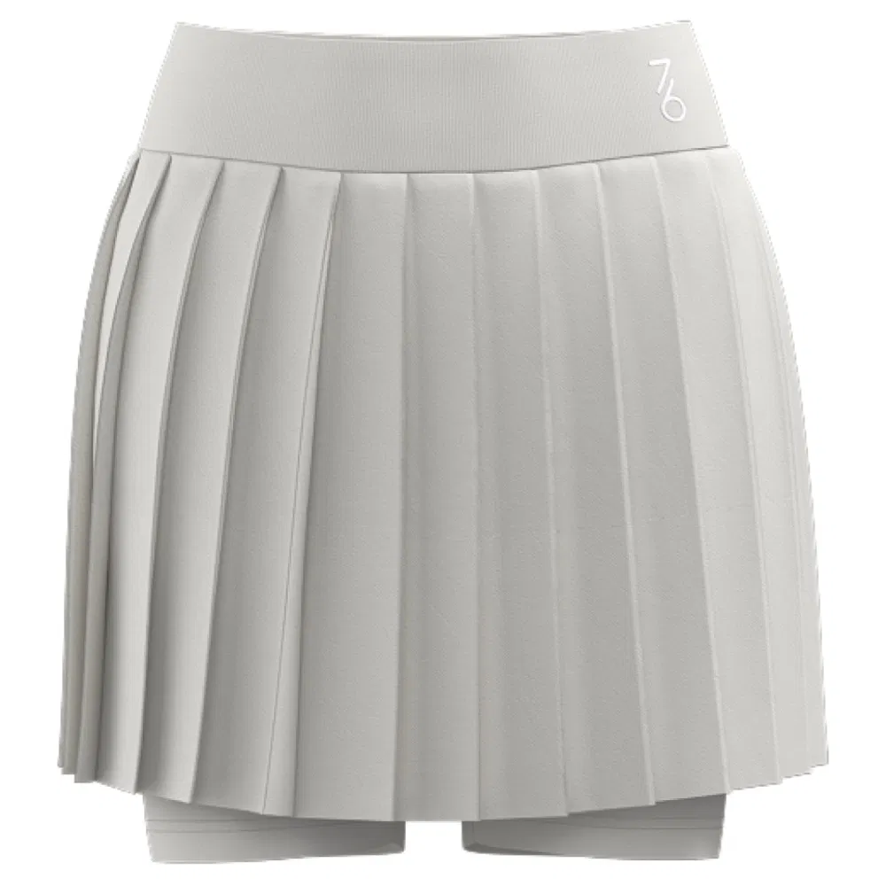 7/6 NATA SKIRT "ANTARCTICA" Юбка теннисная женская Белый