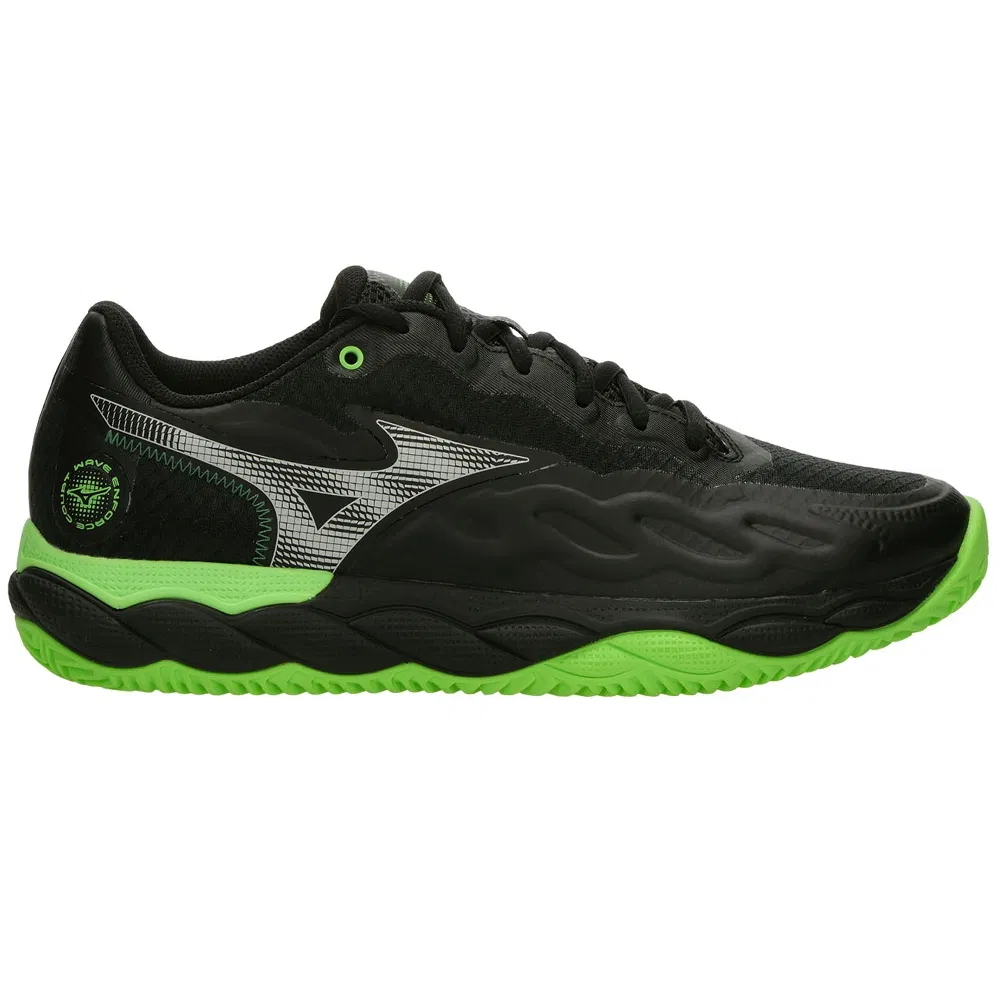Mizuno WAVE ENFORCE COURT PADEL Кроссовки для падела Черный/Зеленый
