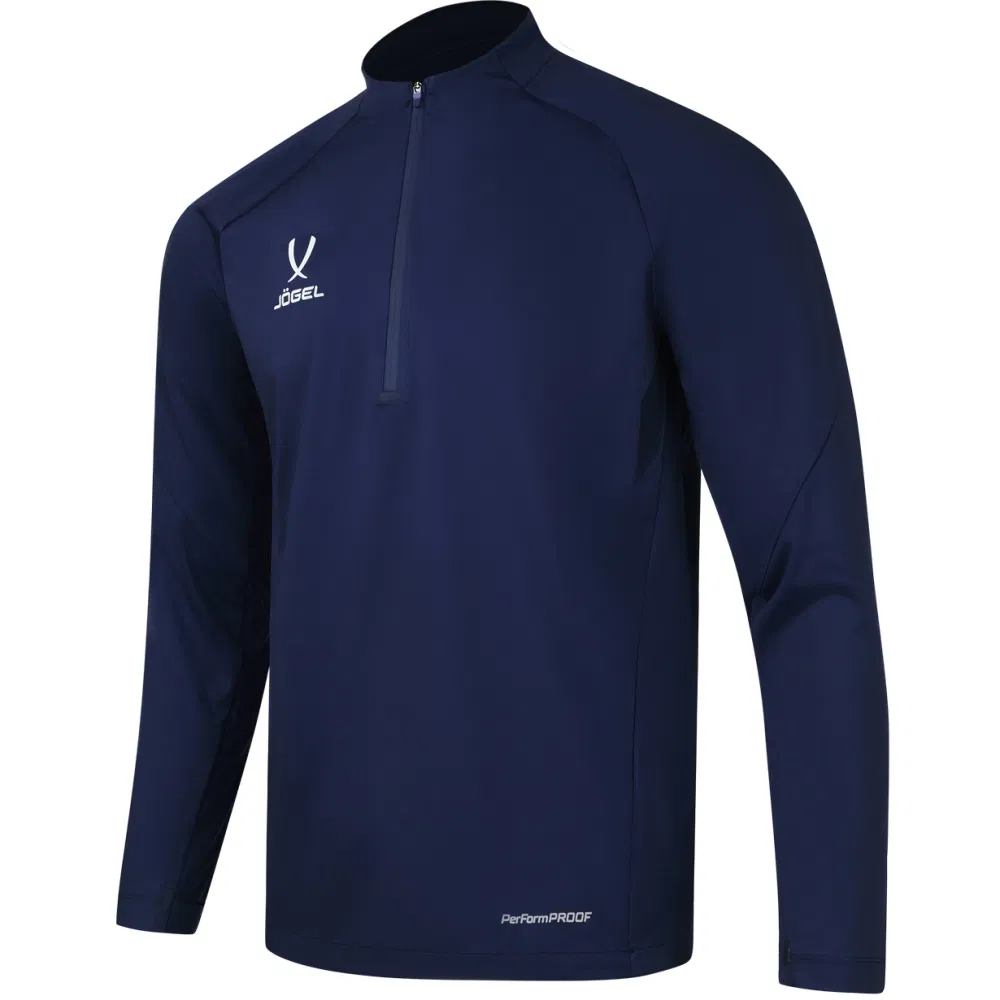 Jögel PREMIER PERFORMPROOF 1/4 ZIP WIND TOP Джемпер ветрозащитный Темно-синий