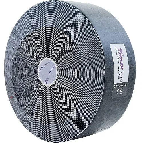 Tmax 22M EXTRA STICKY PINK 5см×22м Кинезиотейп Черный