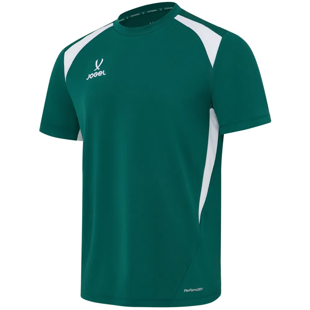 Jogel DIVISION PERFORMDRY TRAINING POLY T-SHIRT Футболка тренировочная Темно-зеленый