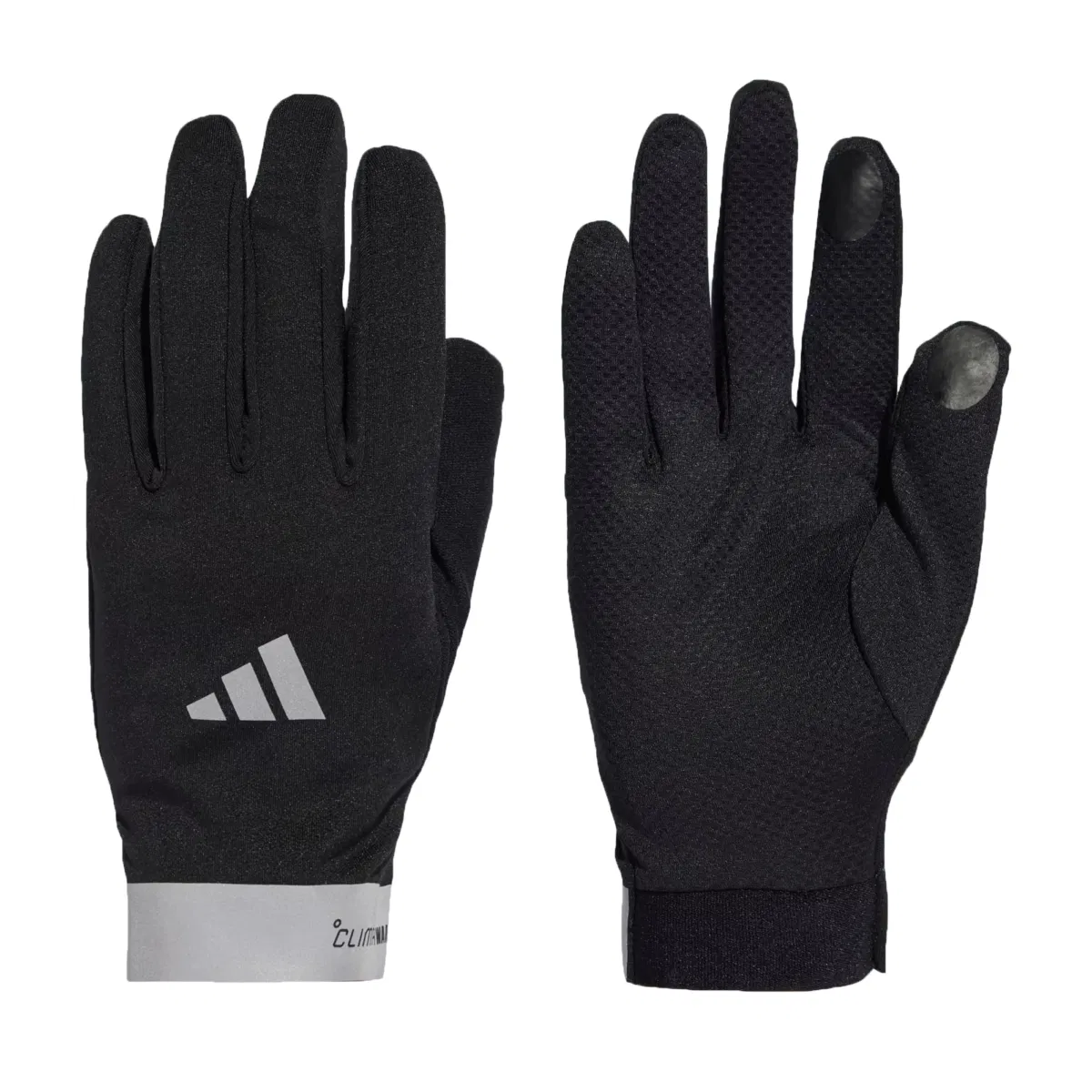 Adidas CLIMAWARM Перчатки беговые Черный