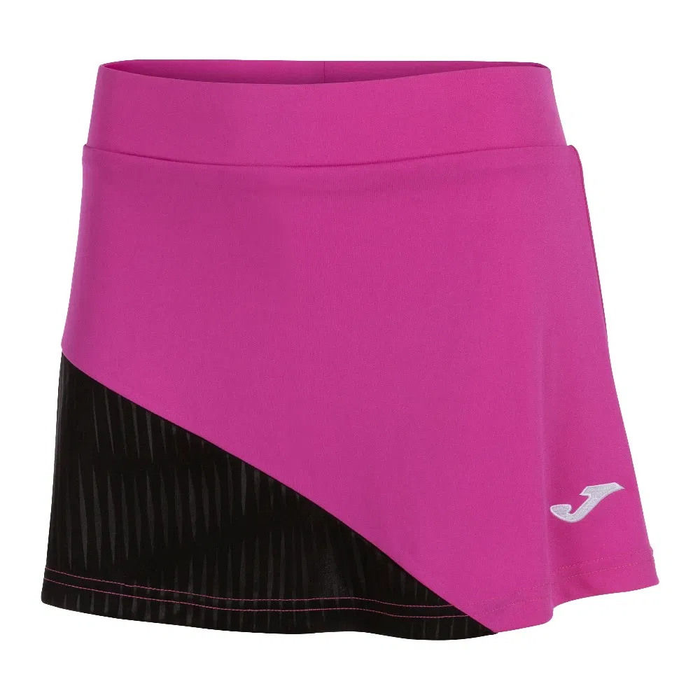 Joma MONTREAL (W) Юбка теннисная женская Розовый/Черный