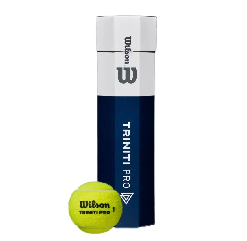 Wilson TRINITY PRO Мячи для большого тенниса (4 мяча в тубе)