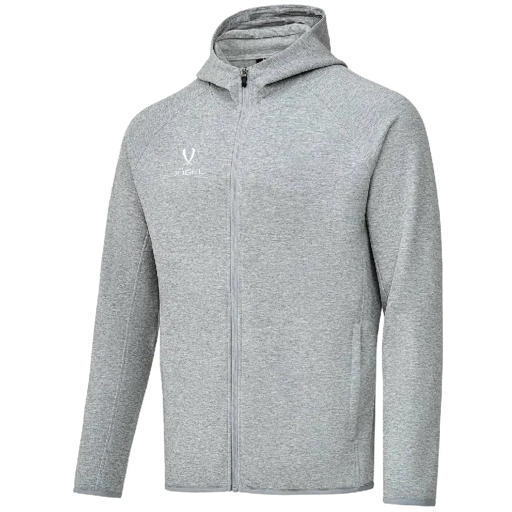 Jogel ESSENTIAL ATHLETE HOODED FZ JACKET 24 Худи на молнии Серый
