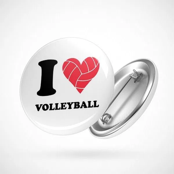 Volleylife Значок "Я люблю волейбол"