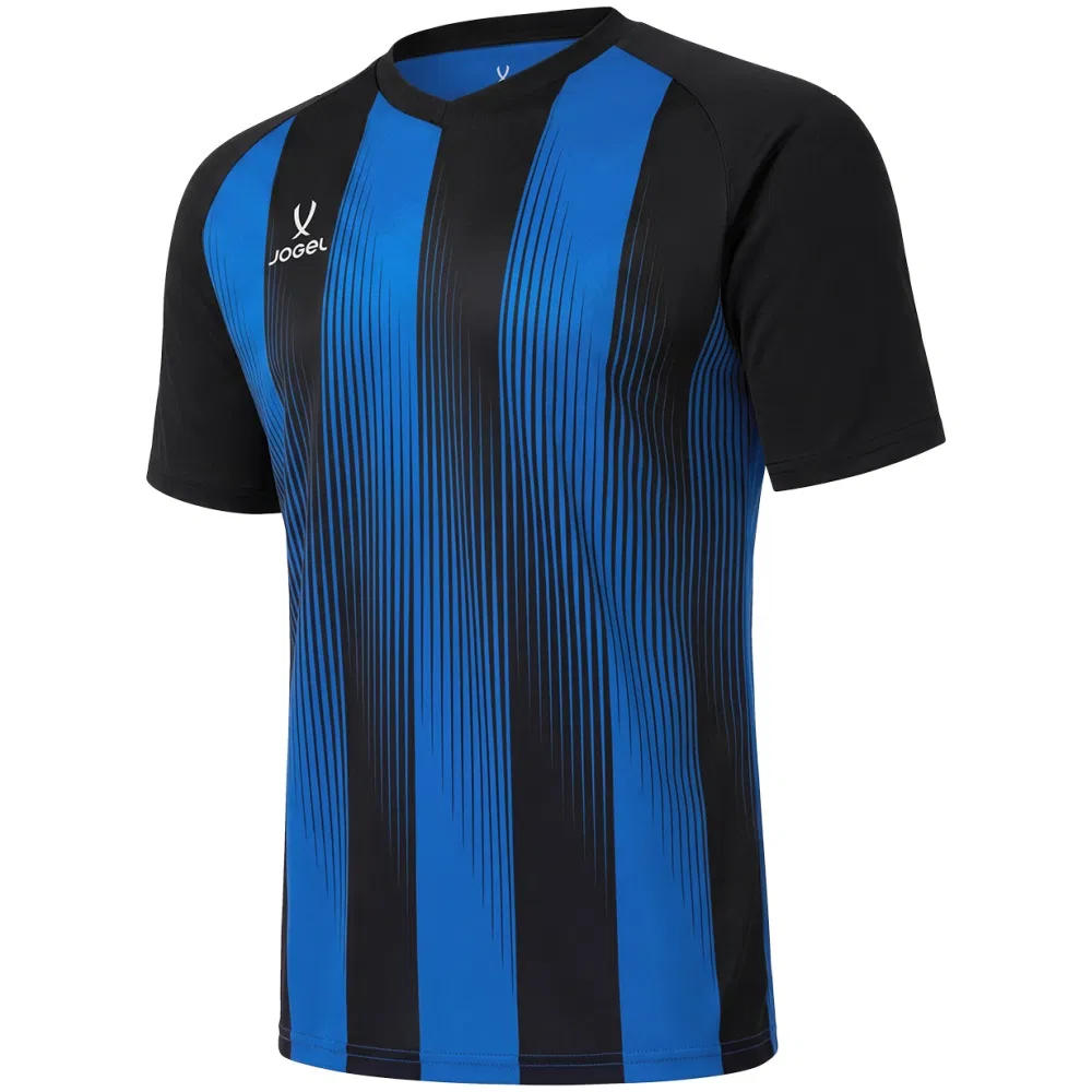 Jogel CAMP STRIPED JERSEY Футболка игровая детская Синий/Черный