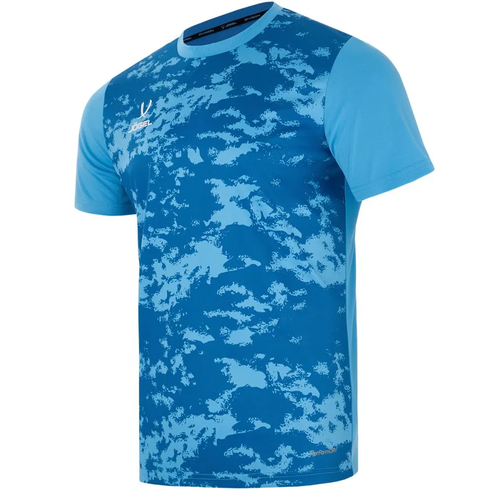 Jögel DIVISION PERFORMDRY SPLASH GK JERSEY Футболка вратарская Голубой