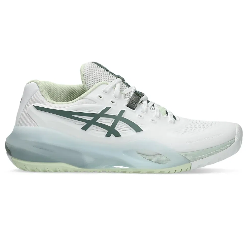 Asics GEL-RESOLUTION X (W) Кроссовки теннисные женские Белый/Серый