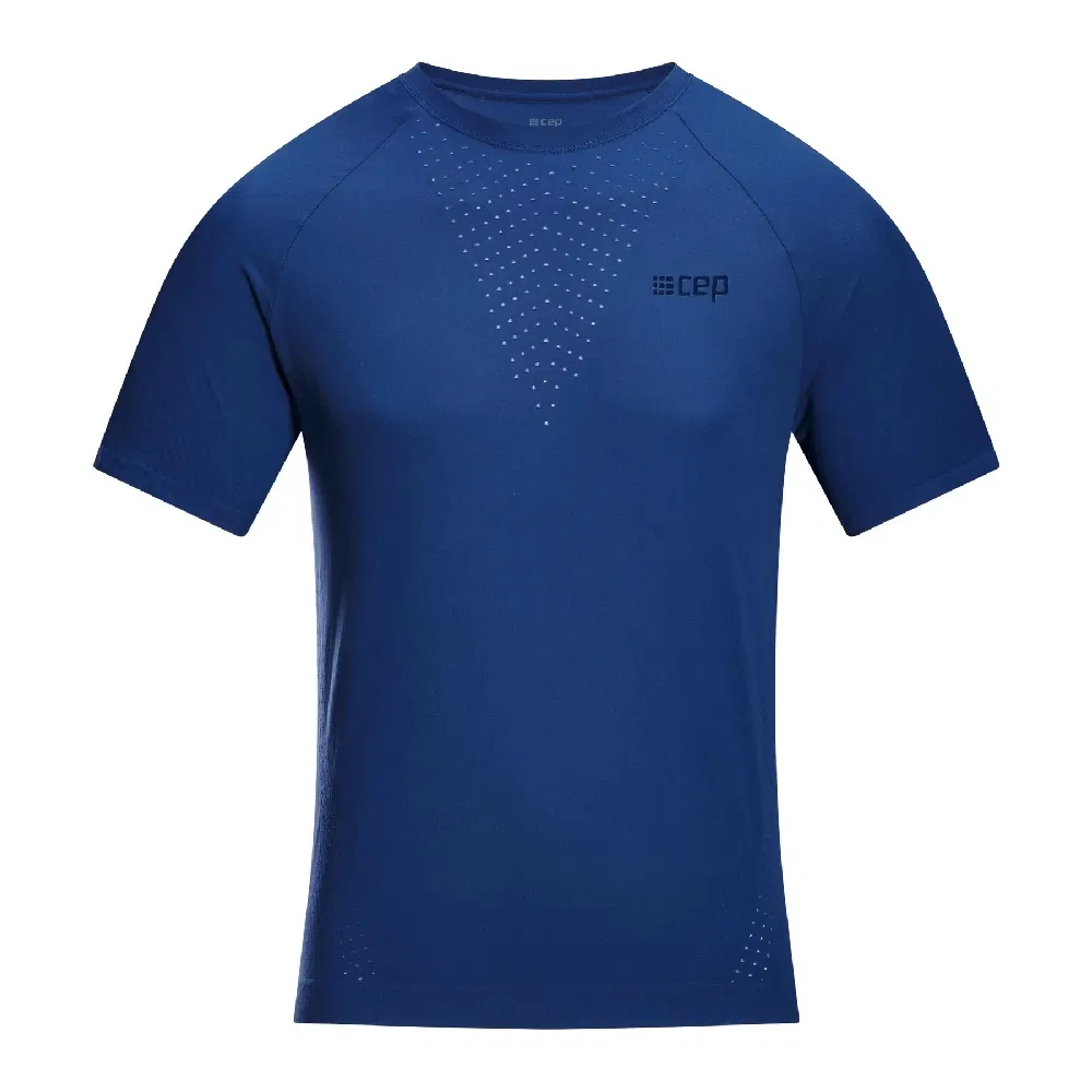 CEP ULTRALIGHT SHORT SLEEVE SHIRT Футболка беговая Темно-синий