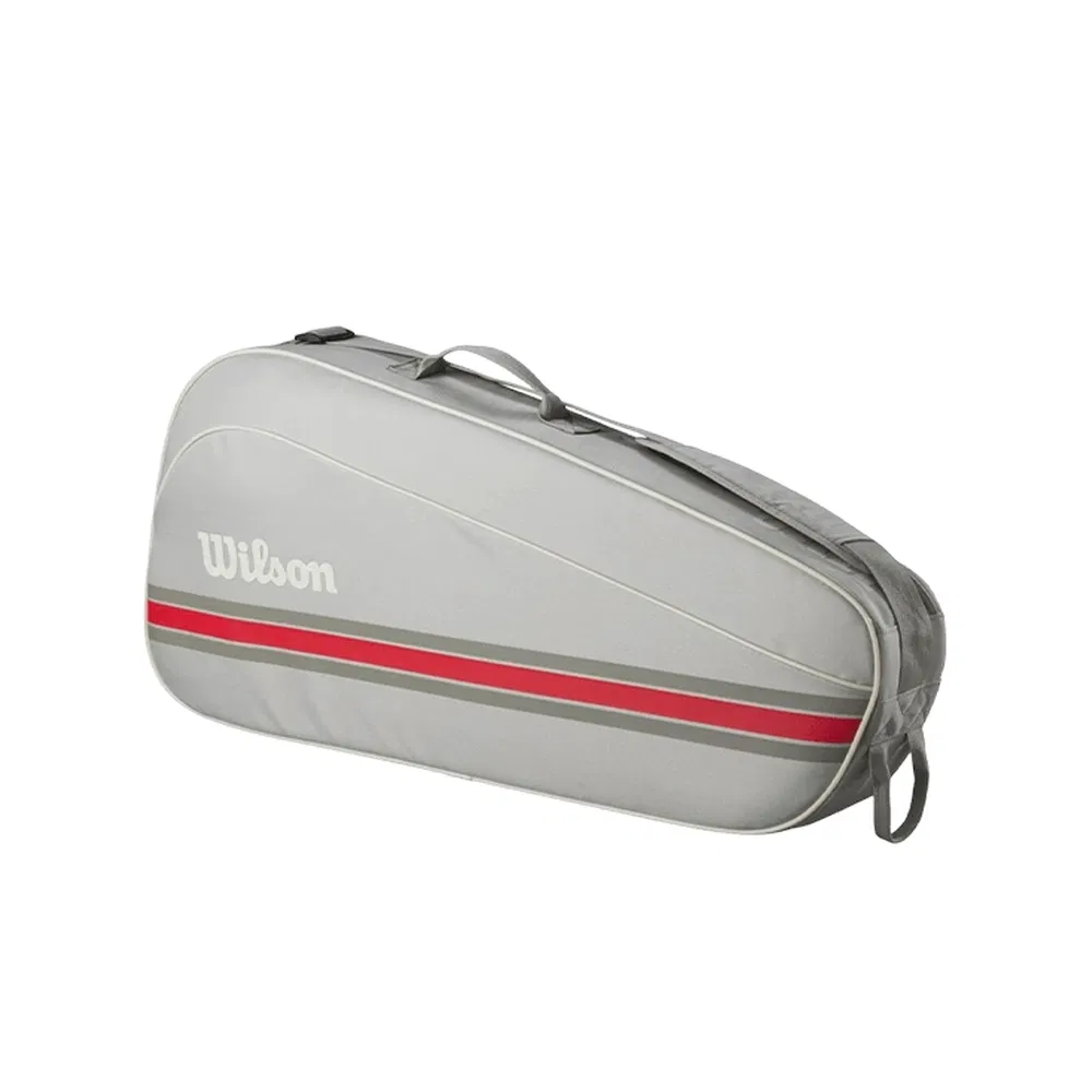 Wilson TEAM 3R 2025 Сумка для 3 теннисных ракеток Серый