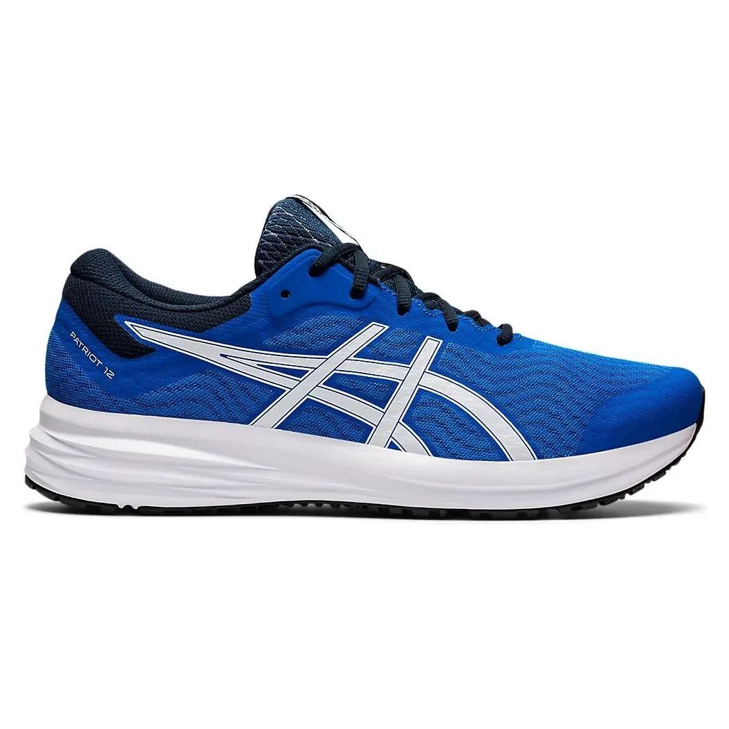Asics PATRIOT 12 Кроссовки беговые Синий/Белый