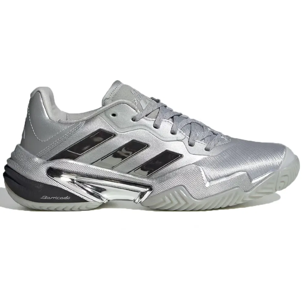 Adidas BARRICADE 13 SILVER EDITION (W) Кроссовки теннисные женские Серебристый