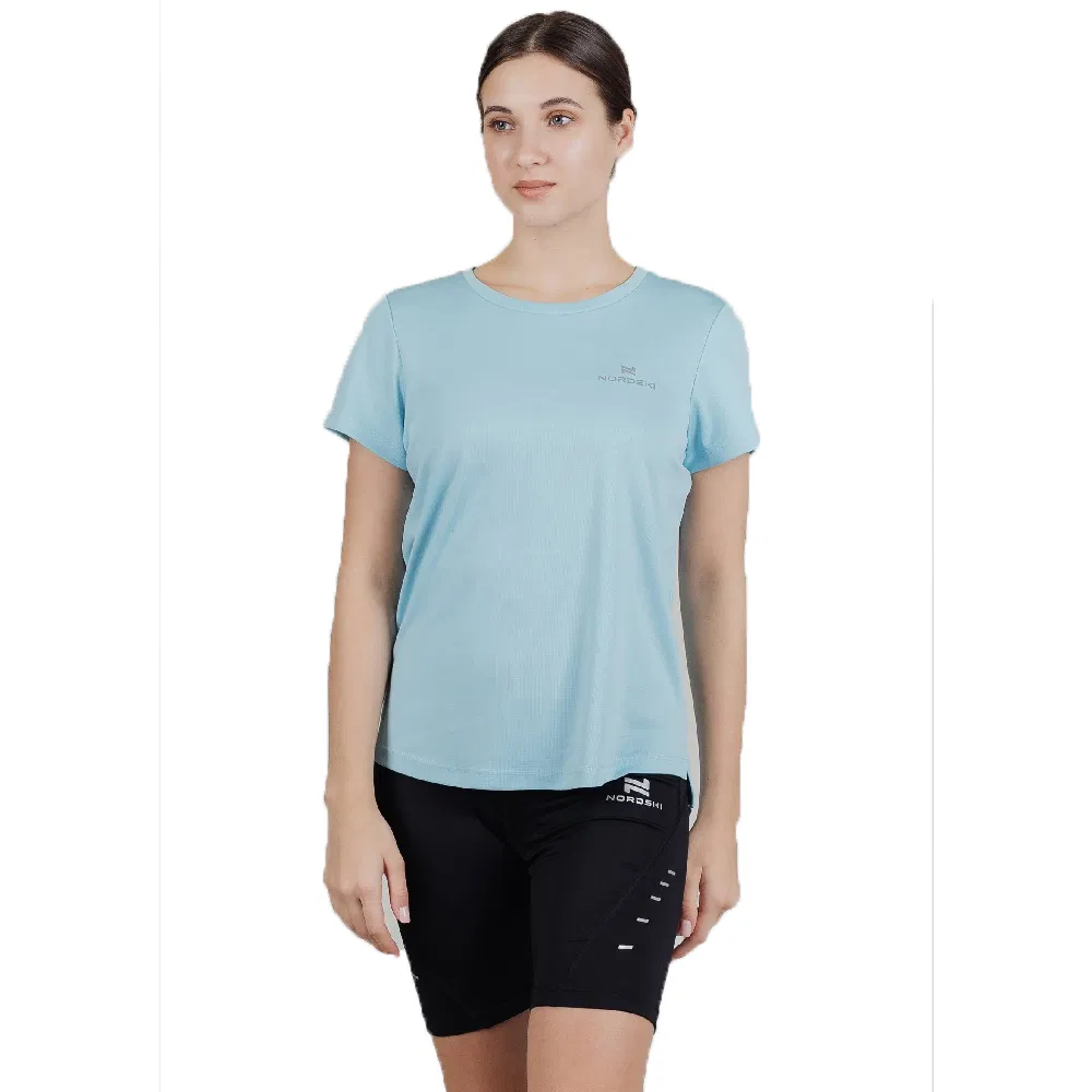 Nordski RUN (W) BLUE Футболка беговая женская Голубой