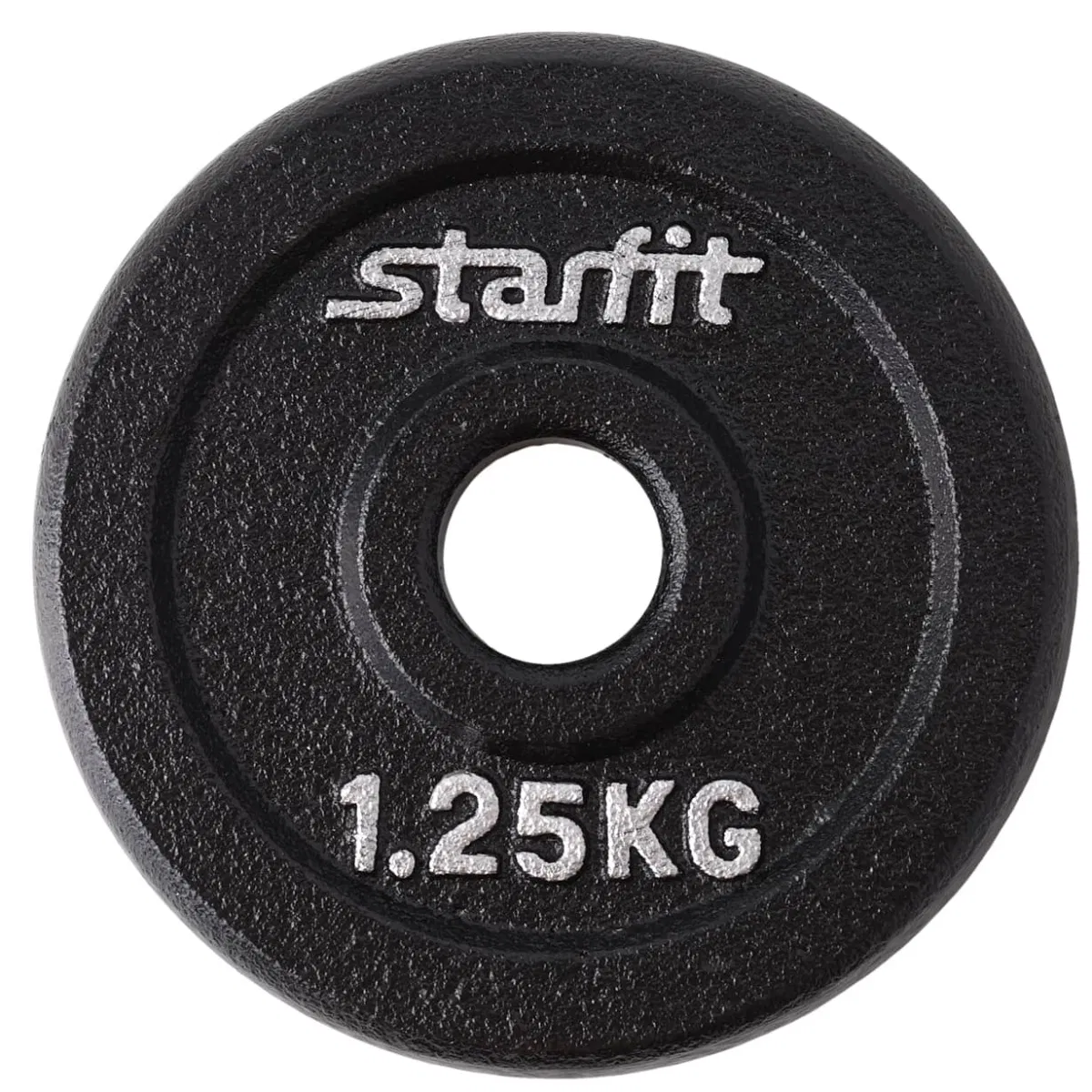 Starfit BB-204 1,25 кг Диск чугунный Черный