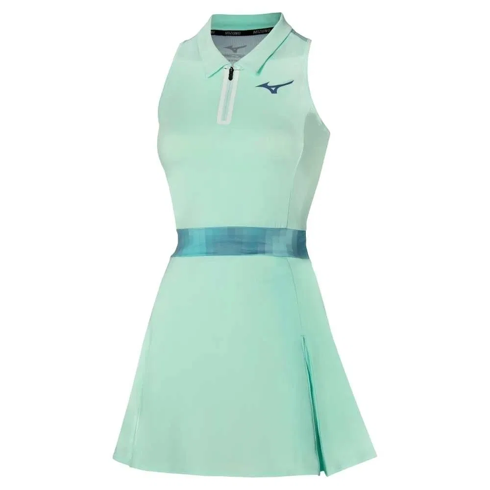 Mizuno FRONTIER DRESS (W) Платье теннисное женское Зеленый