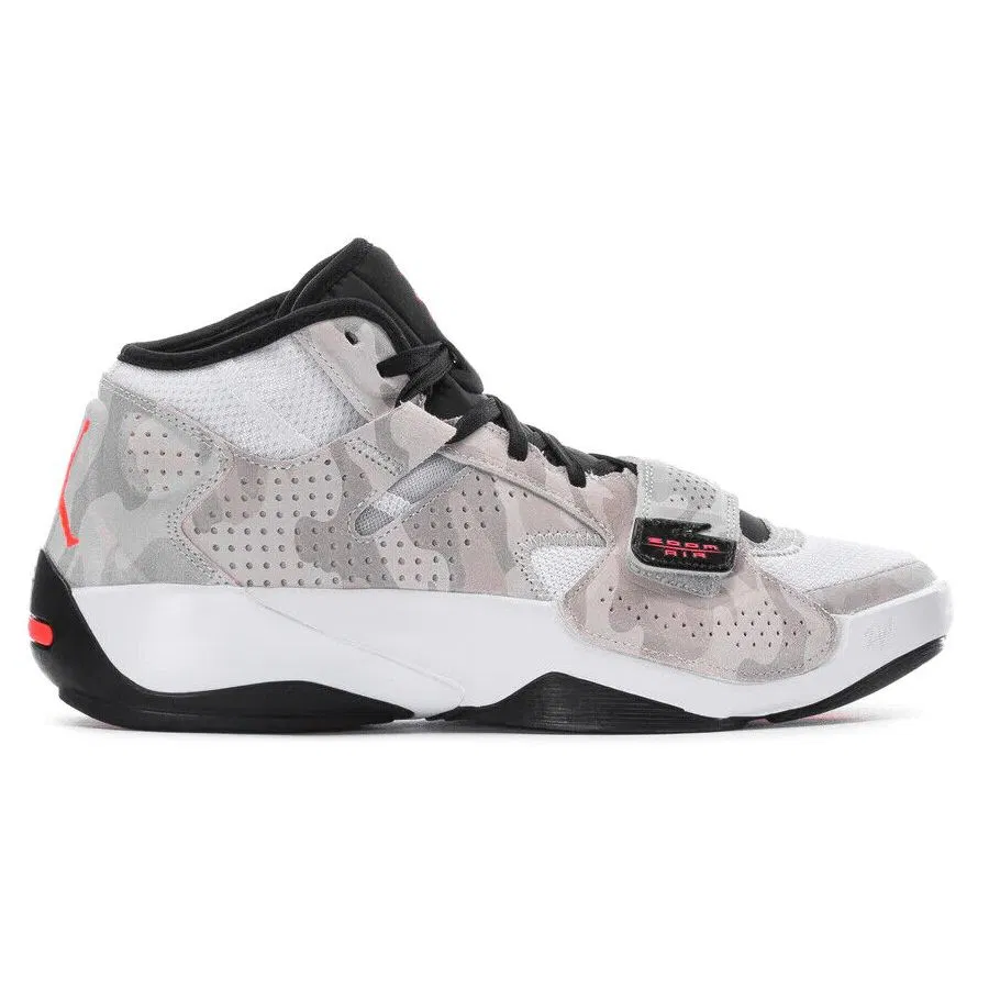 Jordan ZION 2 "PHOTON DUST FLASH CRIMSON" Кроссовки баскетбольные Серый