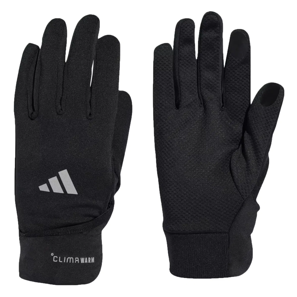 Adidas CLIMAWARM Перчатки-трансформеры беговые Черный