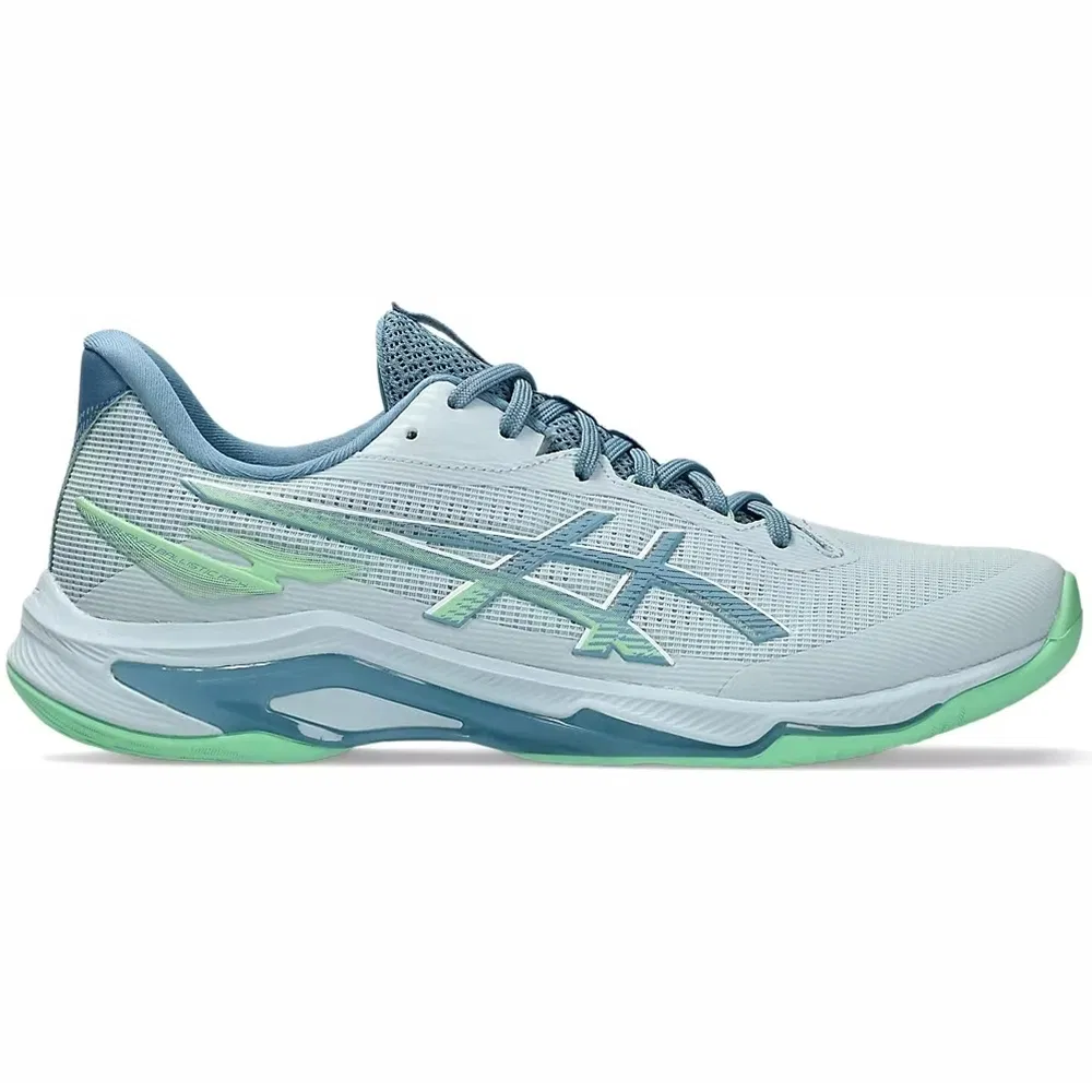 Asics NETBURNER BALLISTIC FF 4 Кроссовки волейбольные Голубой/Зеленый