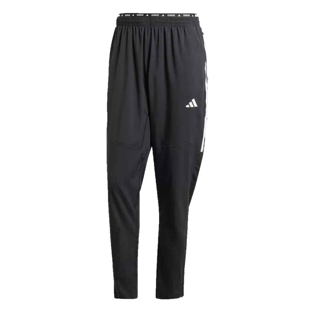 Adidas OWN THE RUN 3-STRIPES Брюки беговые Черный/Белый