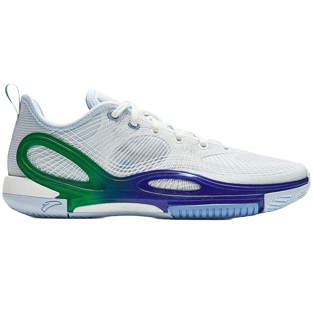 Anta KT SPLASH 7 "ROCCO" Кроссовки баскетбольные Белый/Синий/Зеленый