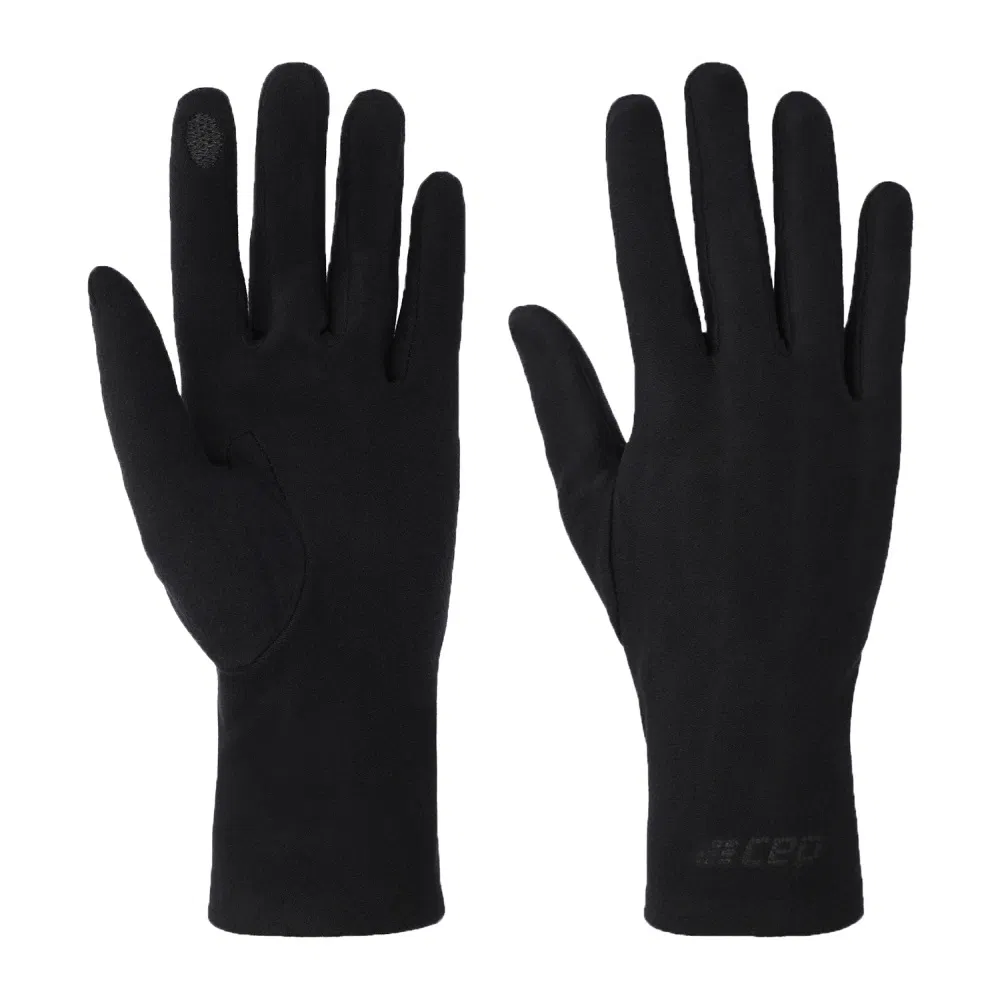 CEP GLOVES Перчатки беговые Черный