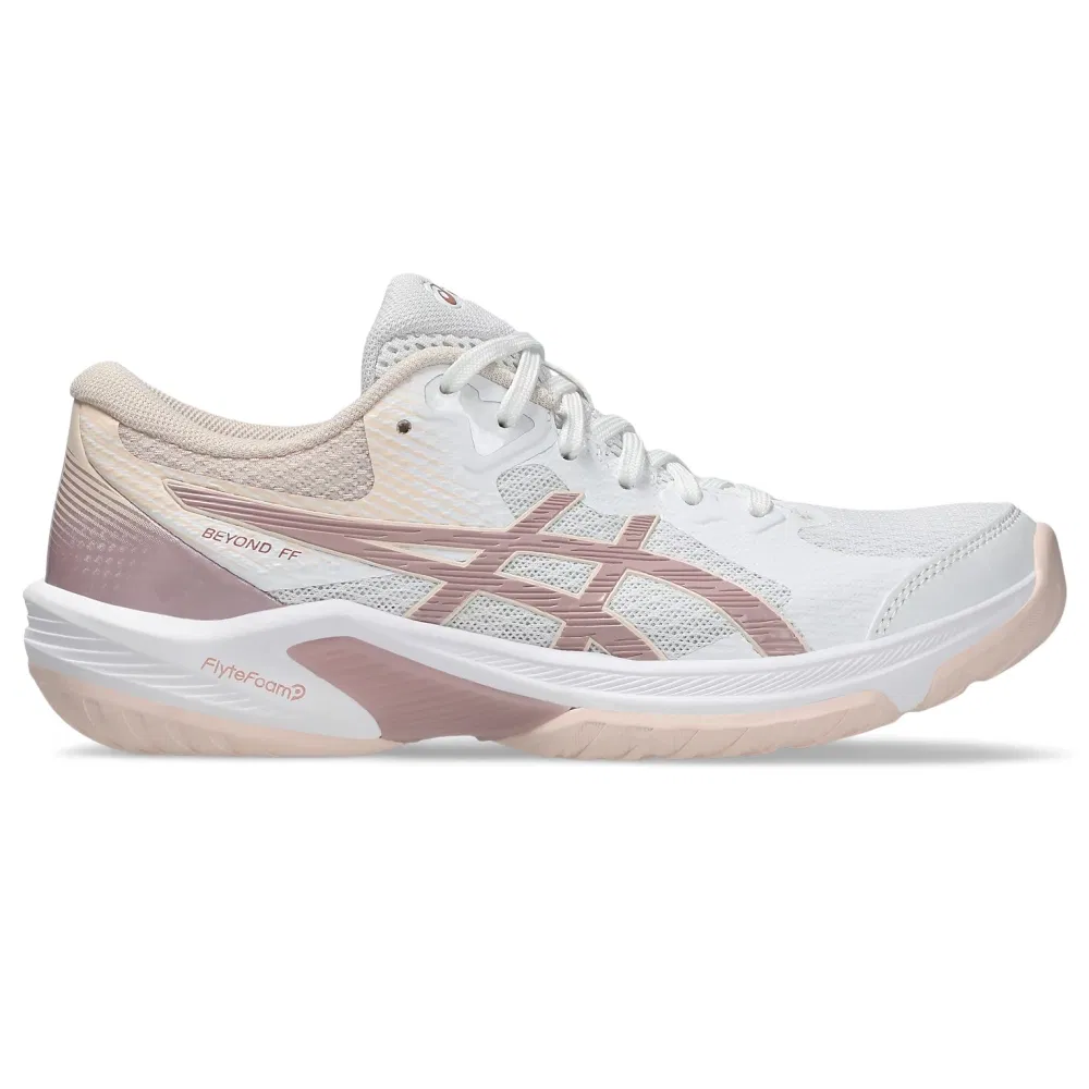Asics BEYOND FF (W) Кроссовки волейбольные женские Белый/Розовый