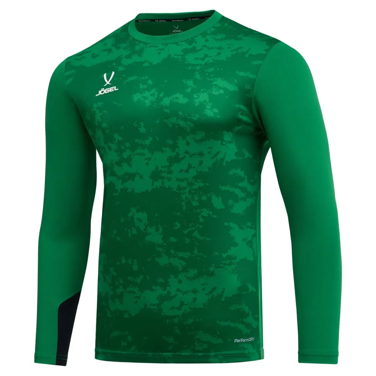 Jögel DIVISION PERFORMDRY GK SPLASH Свитер вратарский Зеленый/Черный