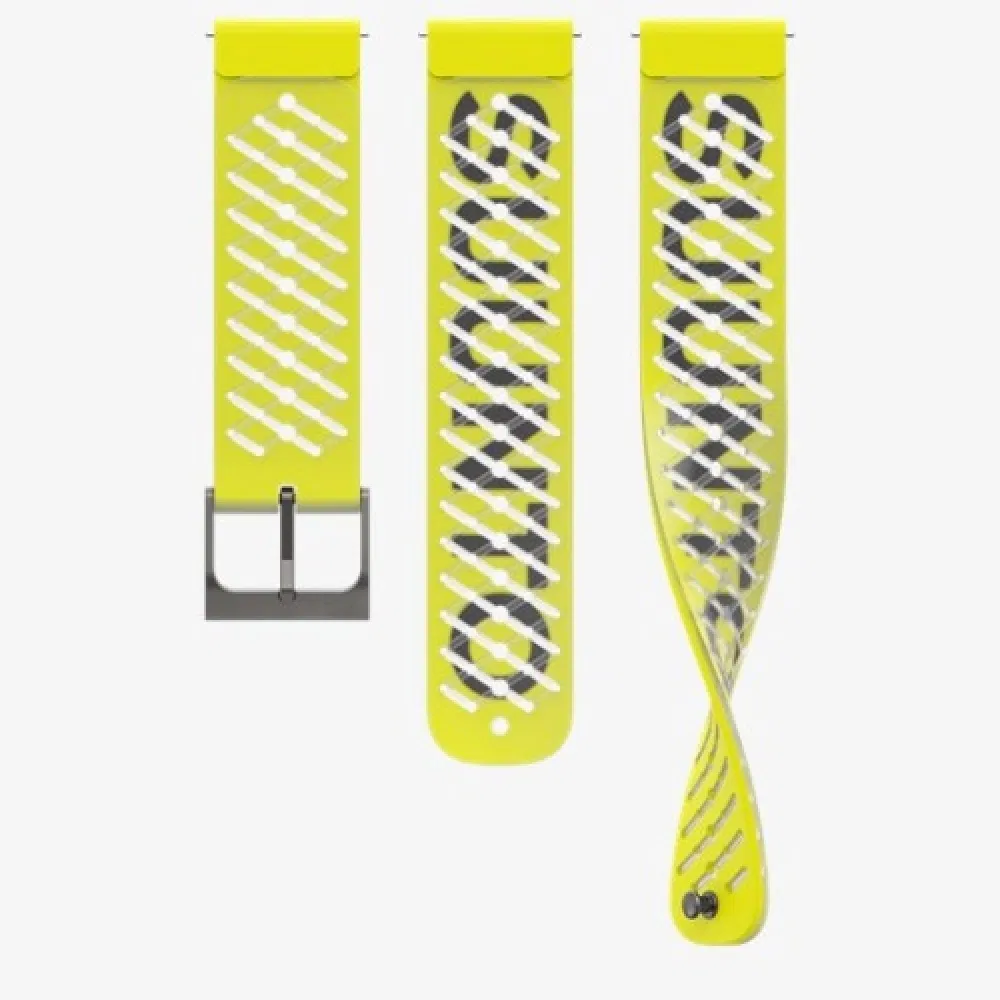 Suunto ATHLETIC 5 22 ММ LEMON YELLOW S+M Силиконовый ремешок Желтый
