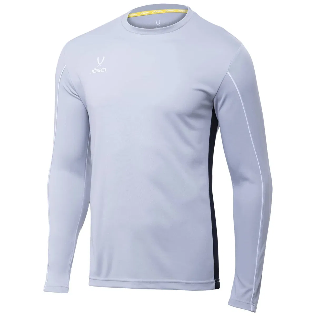 Jögel CAMP GK PADDED LS JGT-1600-K Свитер вратарский детский Серый/Черный/Белый