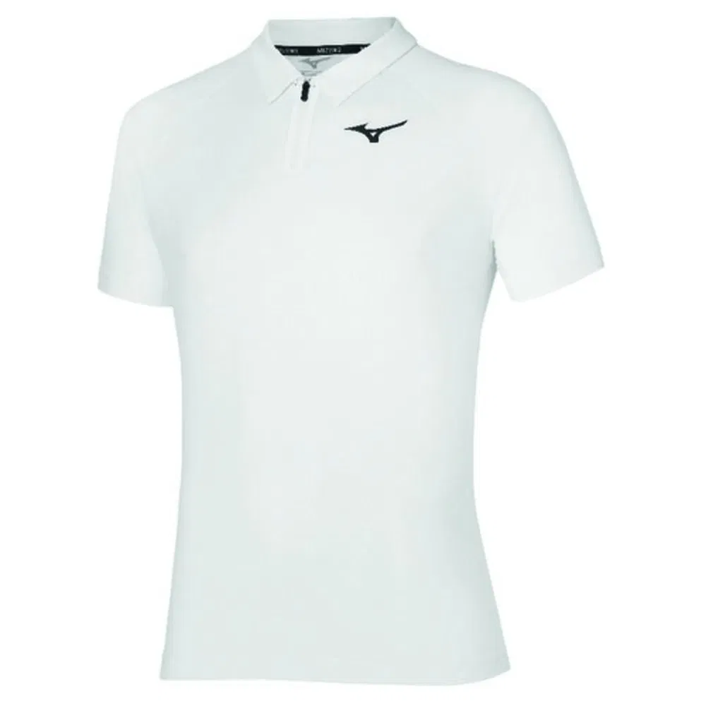 Mizuno FRONTIER SHADOW POLO Поло теннисное Белый/Голубой