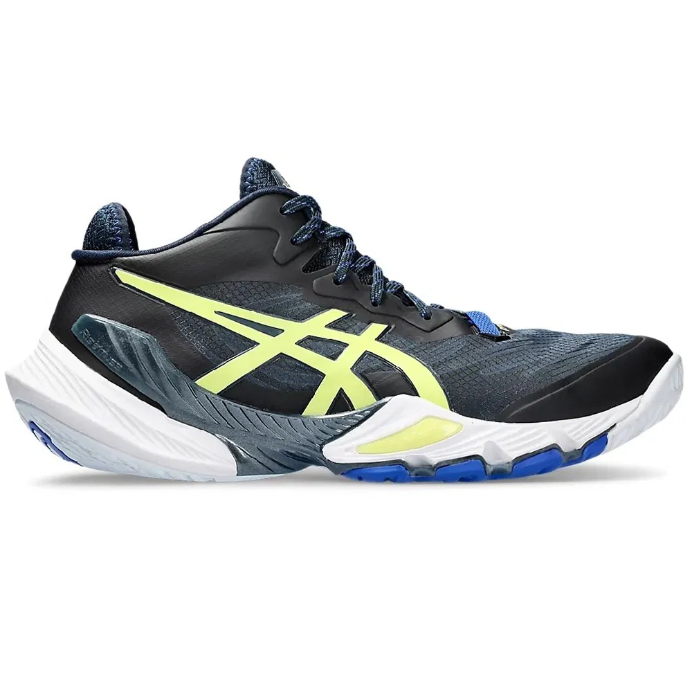 Asics METARISE Кроссовки волейбольные Черный/Темно-синий/Желтый