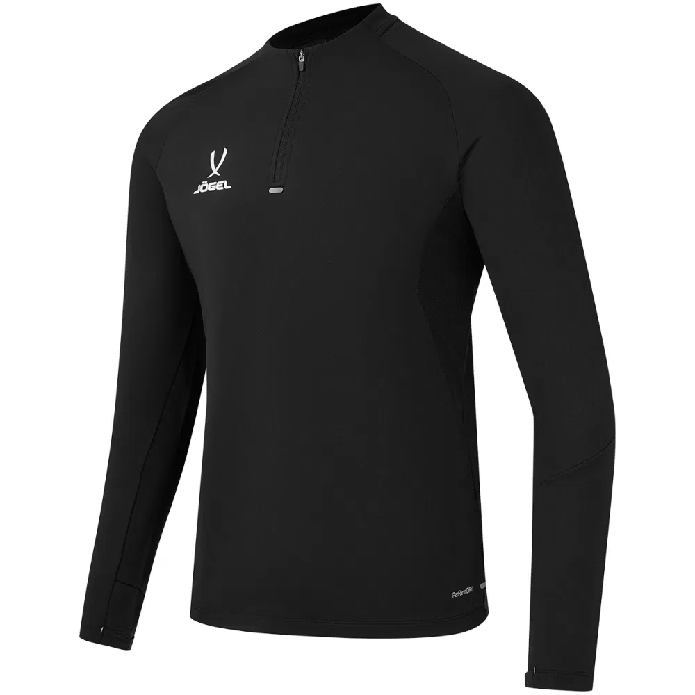 Jögel PREMIER PERFORMDRY TRAINING 1/4 ZIP TOP Джемпер тренировочный Черный