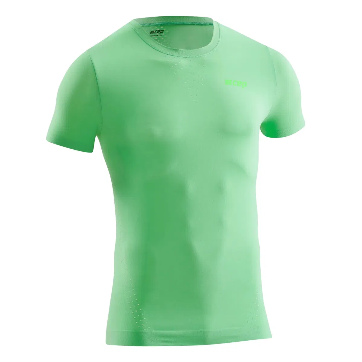 CEP ULTRALIGHT SHORT SLEEVE SHIRT Футболка беговая Зеленый