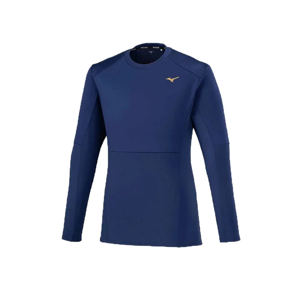Mizuno THERMAL CHARGE BT LONGSLEEVE Утепленный лонгслив Темно-синий