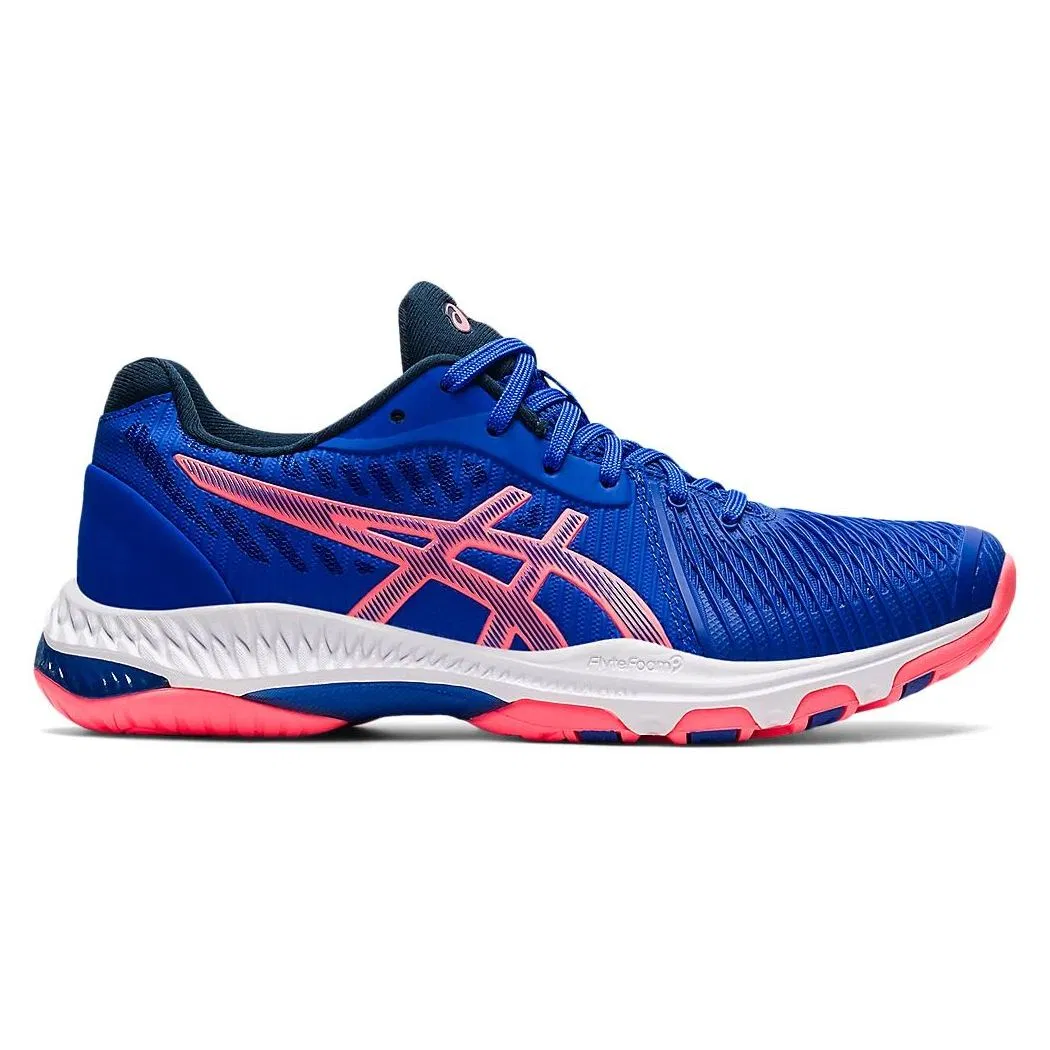 Asics NETBURNER BALLISTIC FF 2 (W) Кроссовки волейбольные женские Синий/Розовый