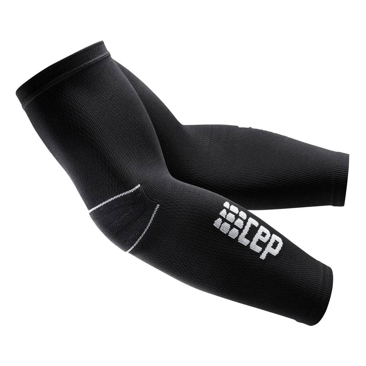 CEP COMPRESSION ARM SLEEVES Компрессионные рукава малая длина Черный/Серый