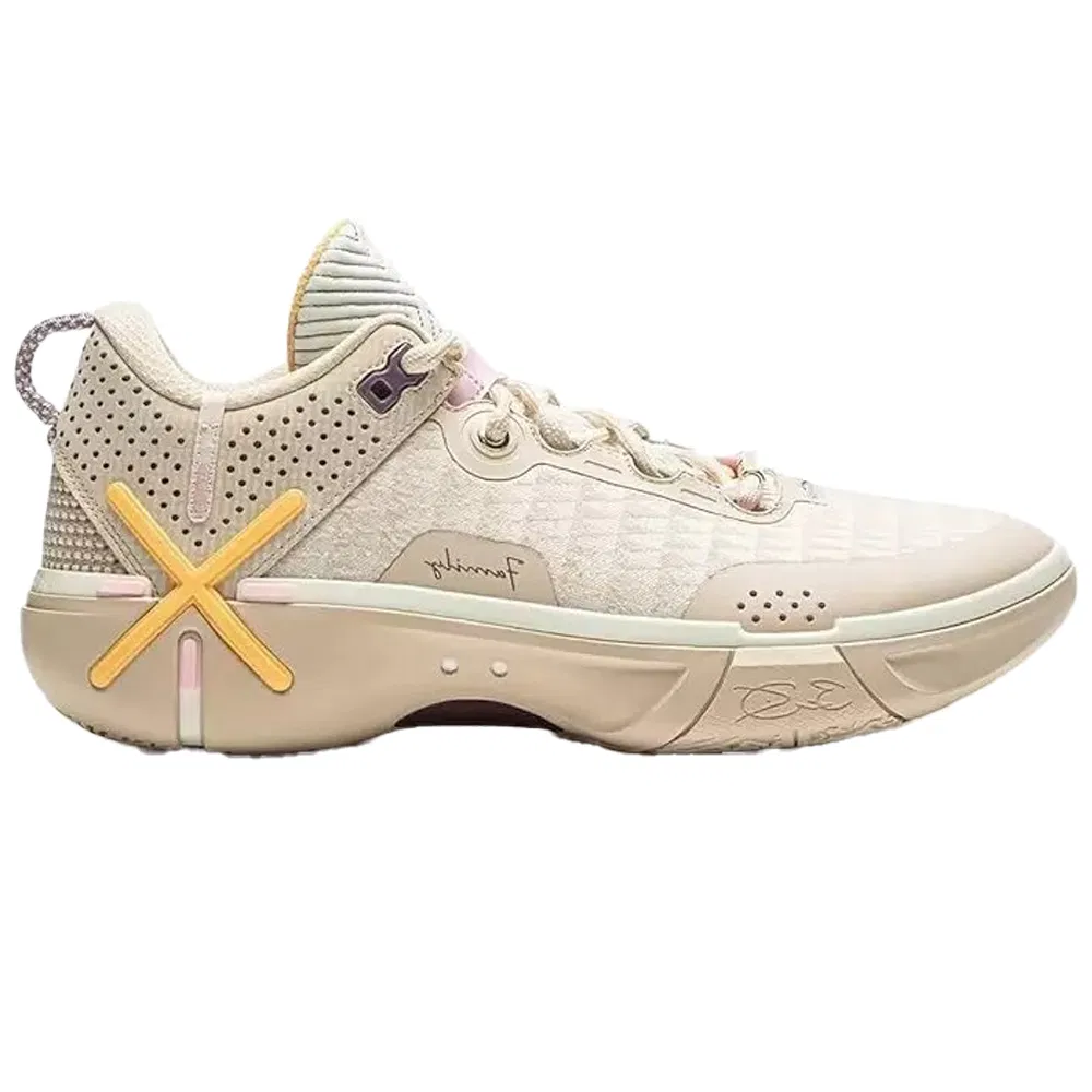Li-Ning WADE SHADOW 6 "CHAMPAGNE" Кроссовки баскетбольные Бежевый/Желтый
