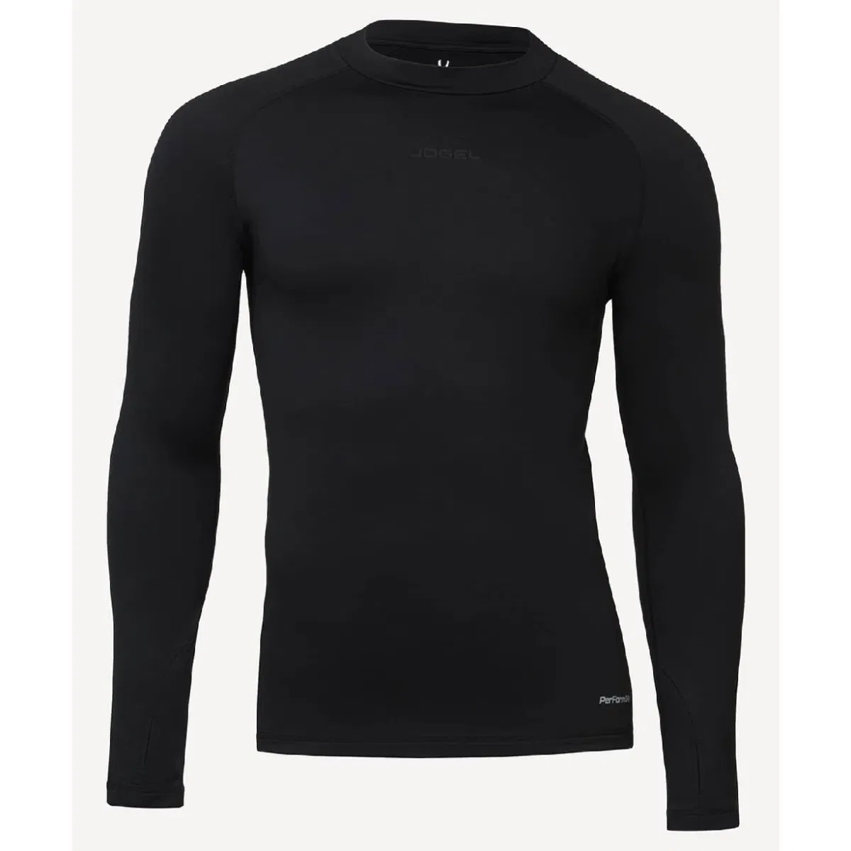 Jögel CAMP PERFORMDRY BASELAYER TOP WARM Футболка компрессионная утепленная с длинным рукавом Черный