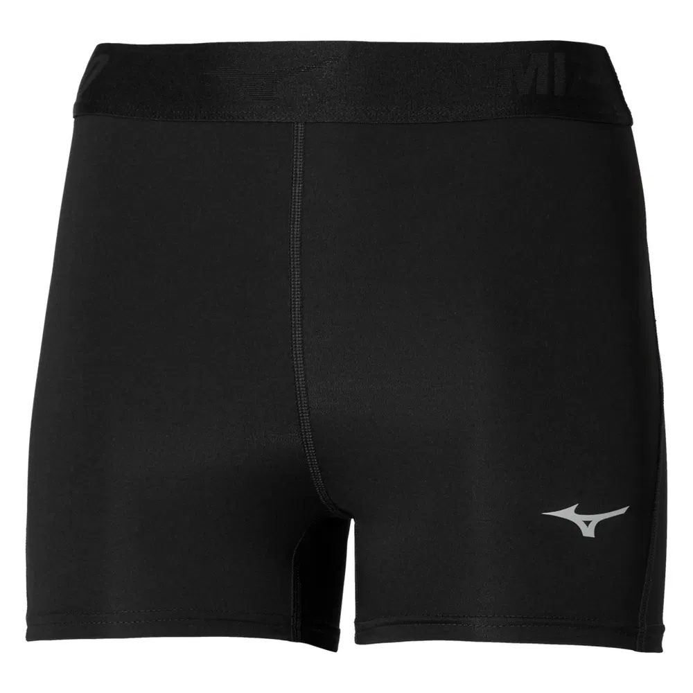 Mizuno CORE IMPULSE SHORT TIGHT (W) Шорты беговые женские Черный