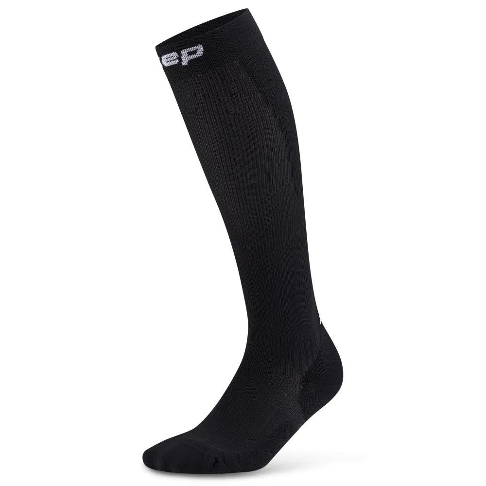 CEP CORE RUN TALL COMPRESSION SOCKS 5.0 (W) Компрессионные гольфы женские Черный