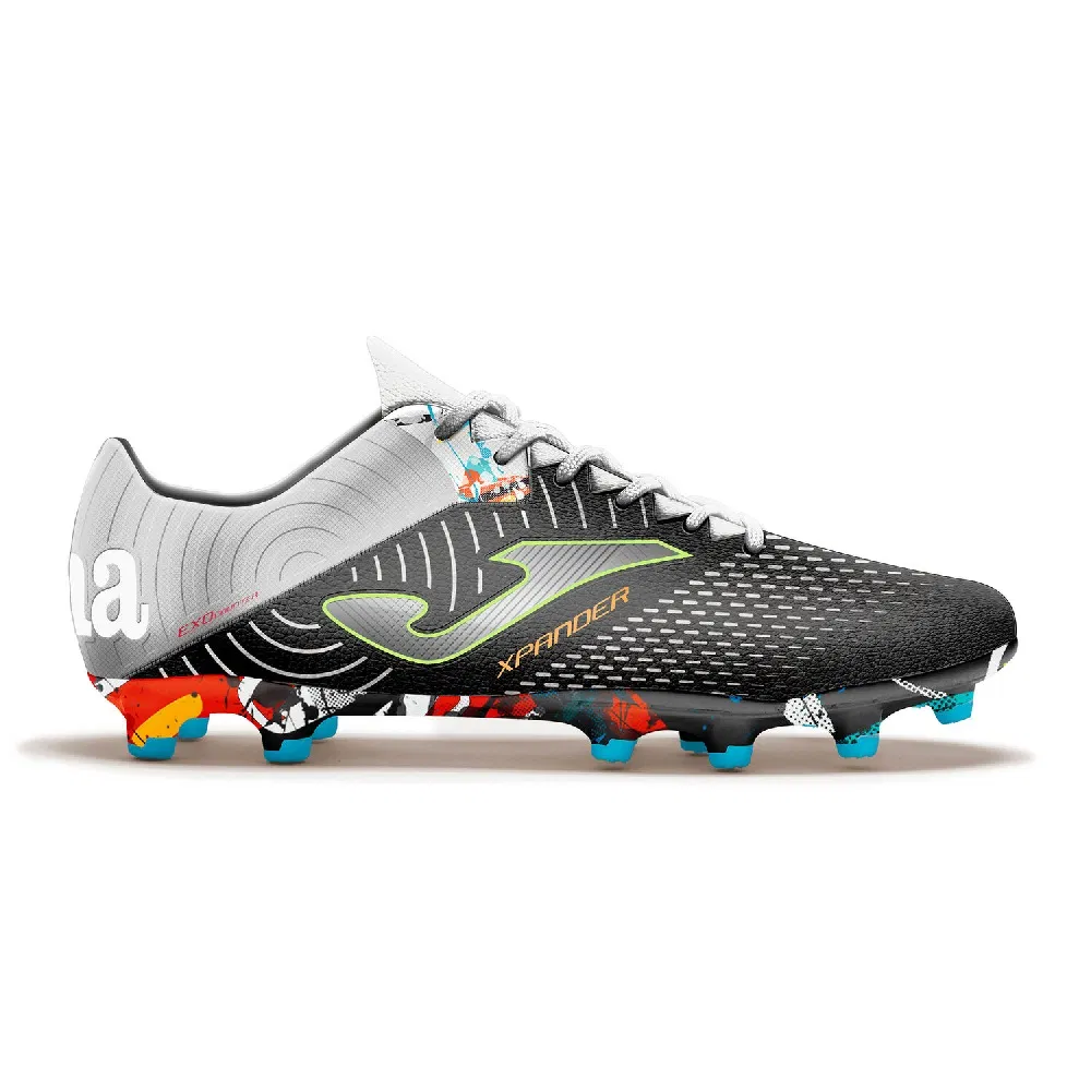 Joma XPANDER Футбольные бутсы Черный/Серебристый