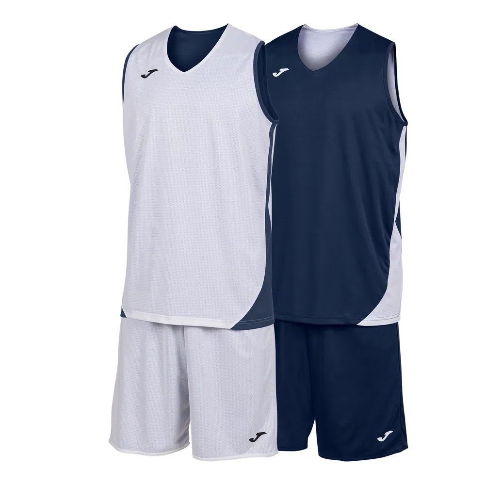 Joma KANSAS SET Форма баскетбольная Белый/Темно-синий
